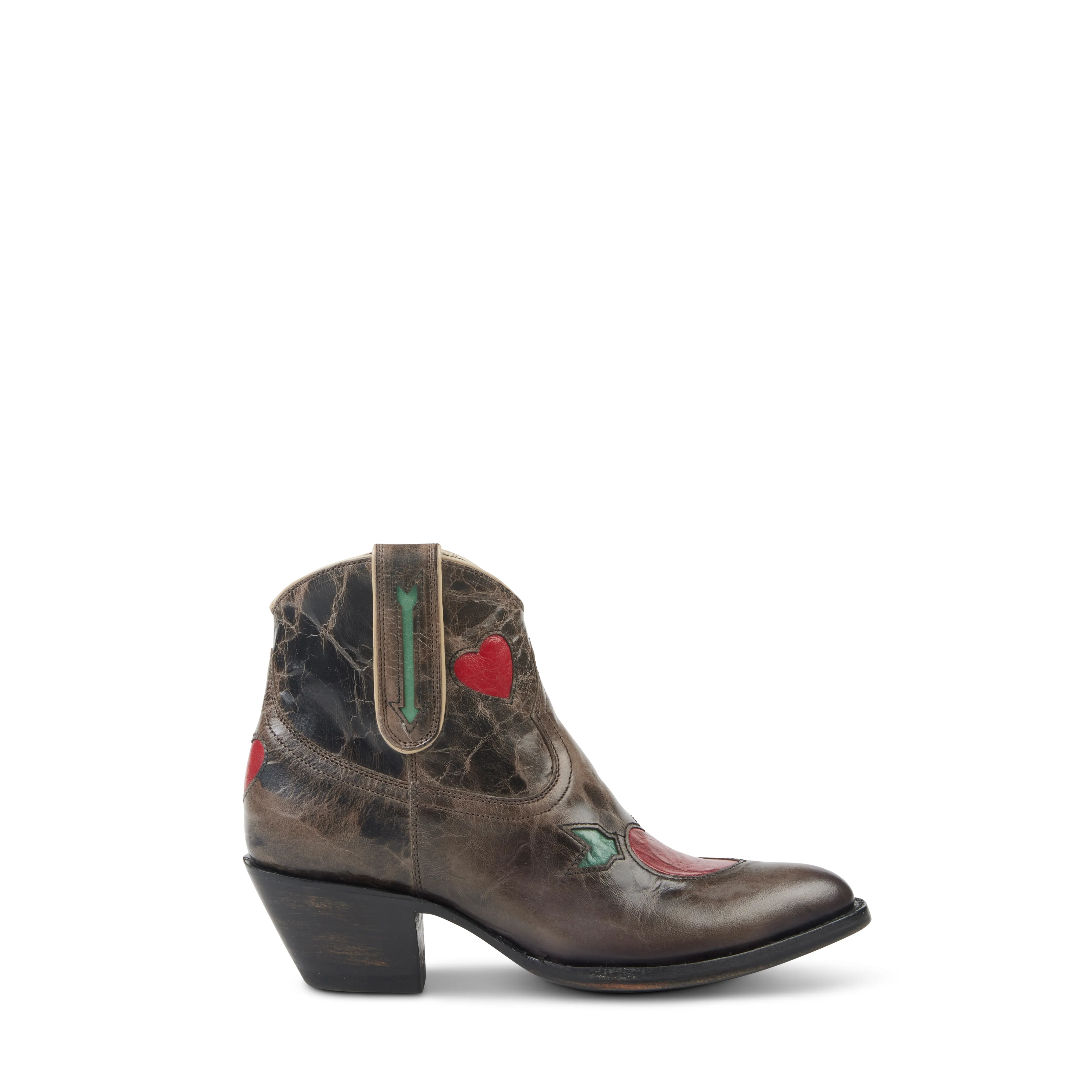 Allens Brand - Sweetheart - Almond Toe - Anthracite