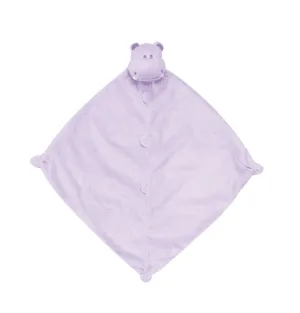 Angel Dear Lovey Purple Hippo Blankie