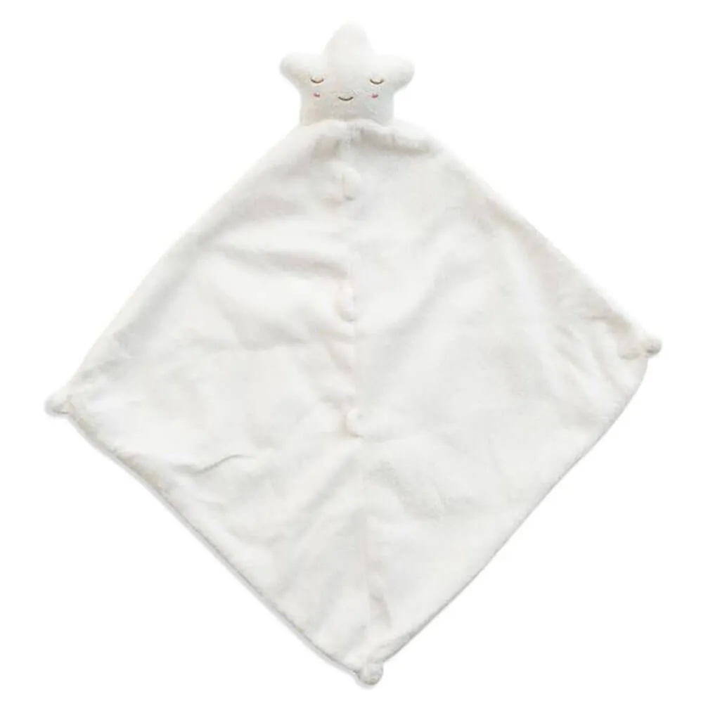 Angel Dear Security Blankie Blanket Star White
