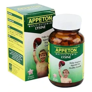 Appeton Multivitamin Lysine 60tab