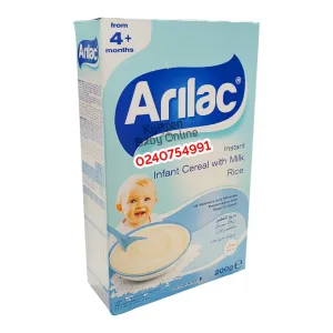 Arilac Infant Cereal With Milk [Rice] (200g) 4m 