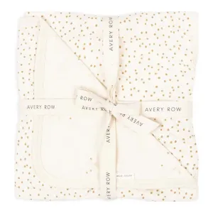Avery Row Printed Jersey Reversible Blanket - Wild Chamomile / Daisy Meadow