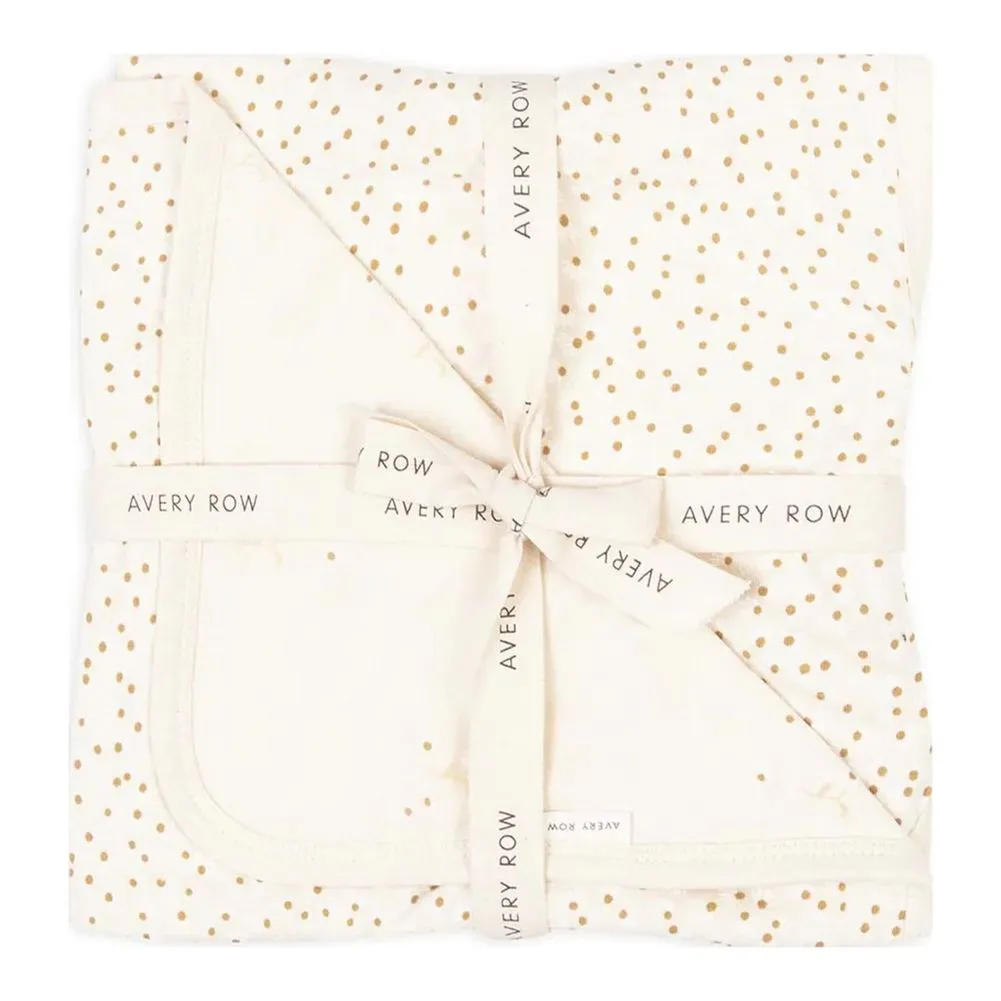 Avery Row Printed Jersey Reversible Blanket - Wild Chamomile / Daisy Meadow
