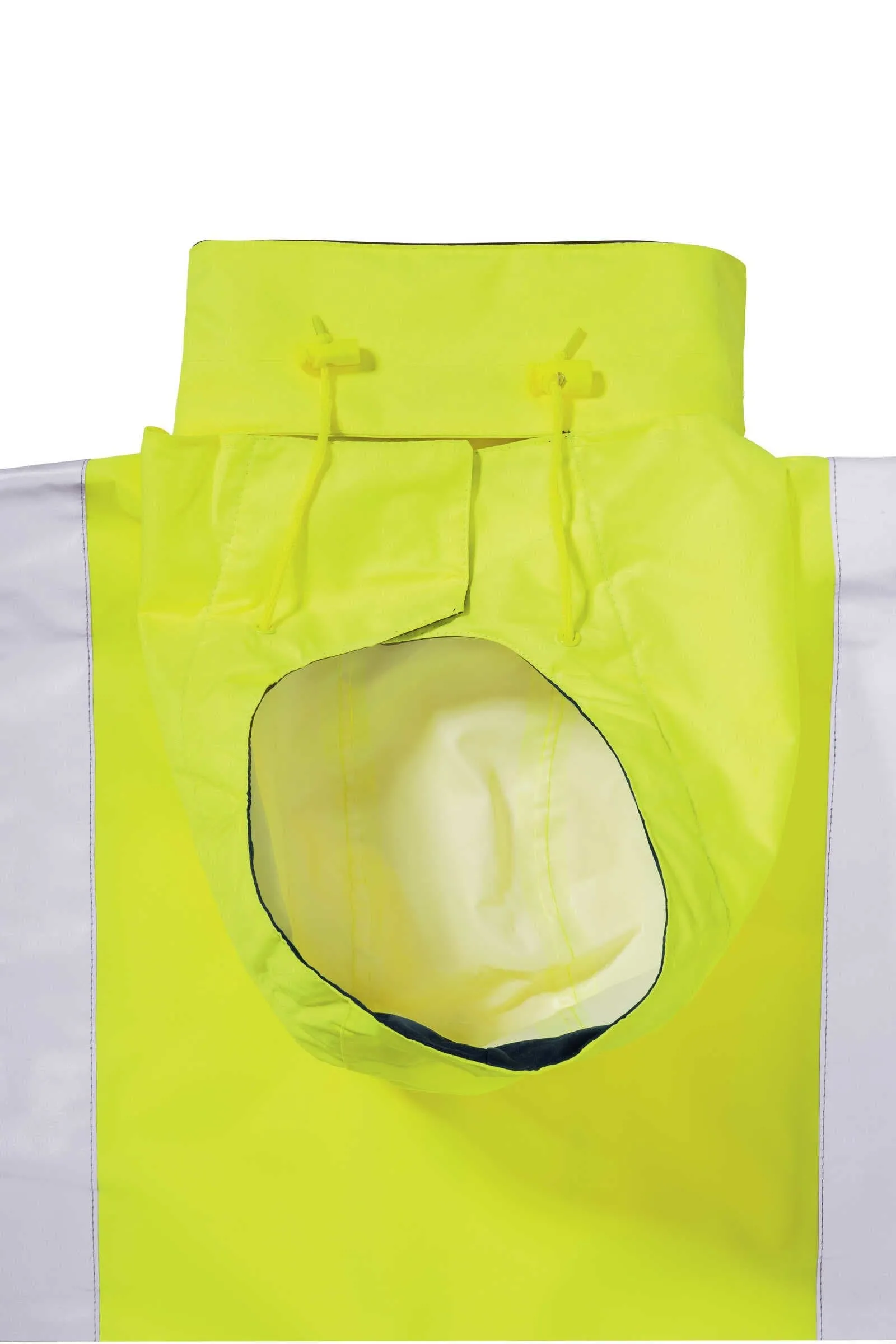 Bisley Two Tone Taped Hi Vis Rain Shell Jacket (BJ6966T)