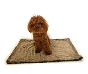Brown Seal Faux Fur Minkie Binkie