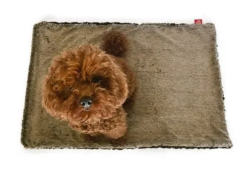 Brown Seal Faux Fur Minkie Binkie