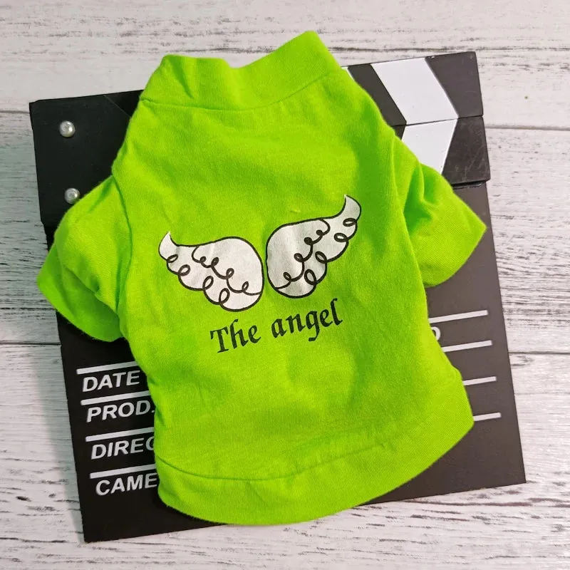 Cheap On Sale Stock Clothes For Small Dogs Cats Puppy Animal Summer Cooling Breathable Pet Vest Dresses Shirt Clearance Supplies