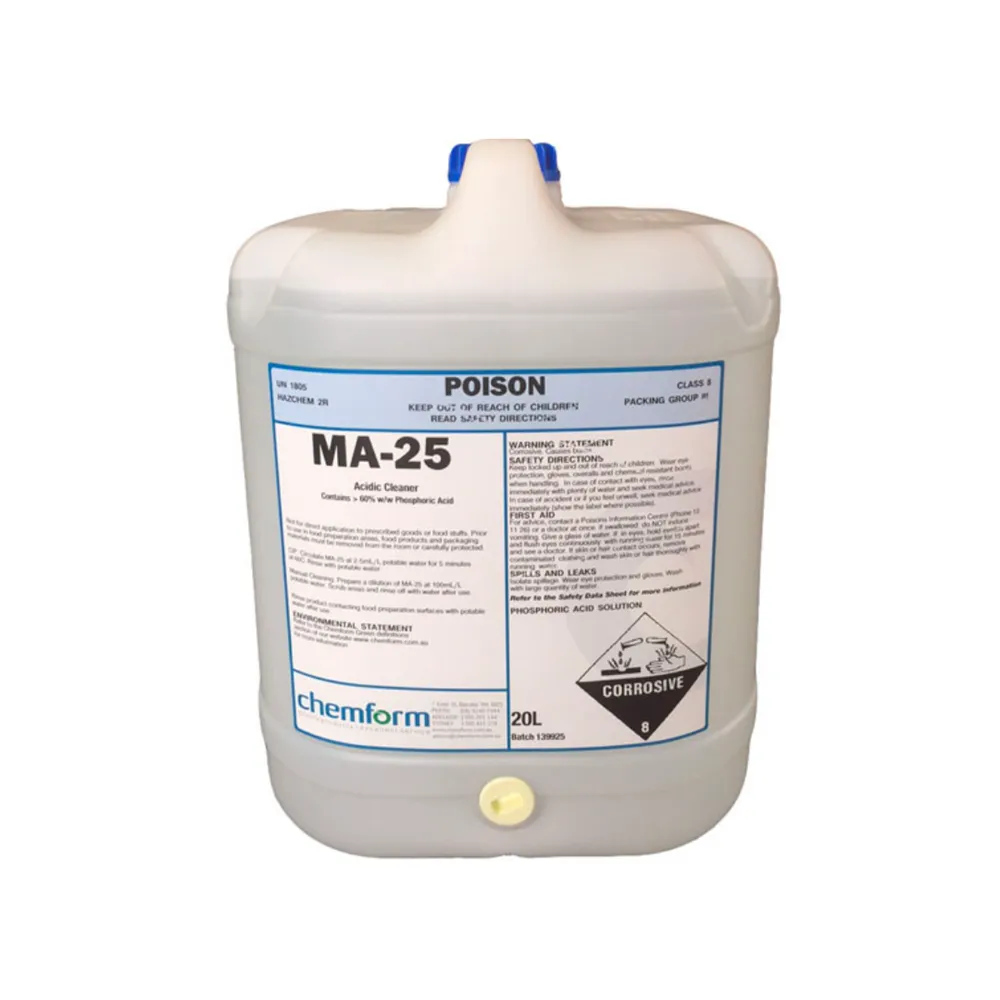 CHEMFORM M.A LIQUID ACIDIC CLEANER 20L (DG8)
