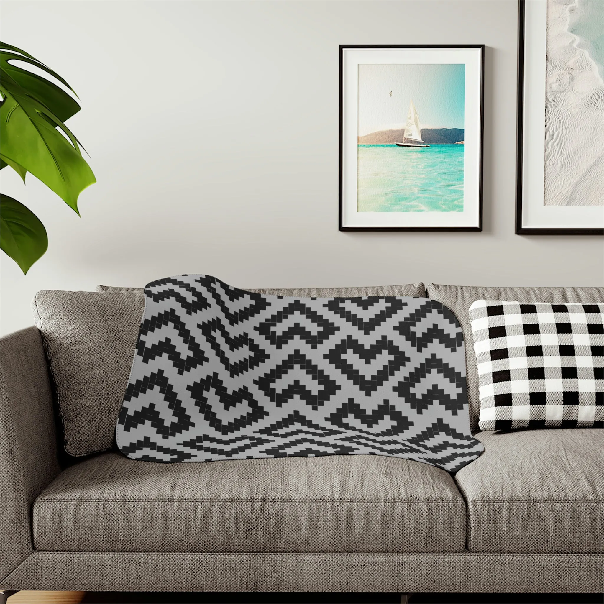 Chief's Heart Sherpa Blanket