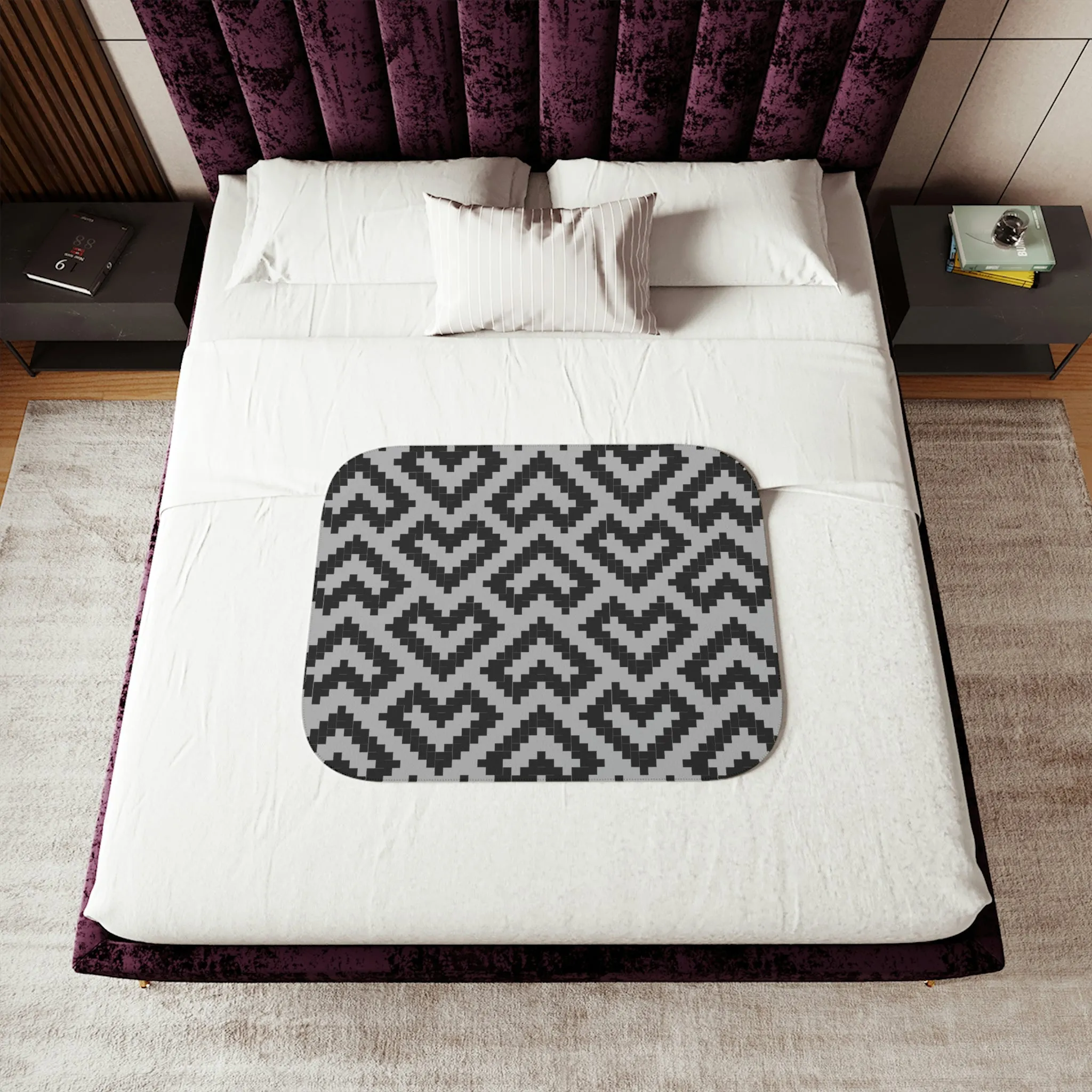 Chief's Heart Sherpa Blanket