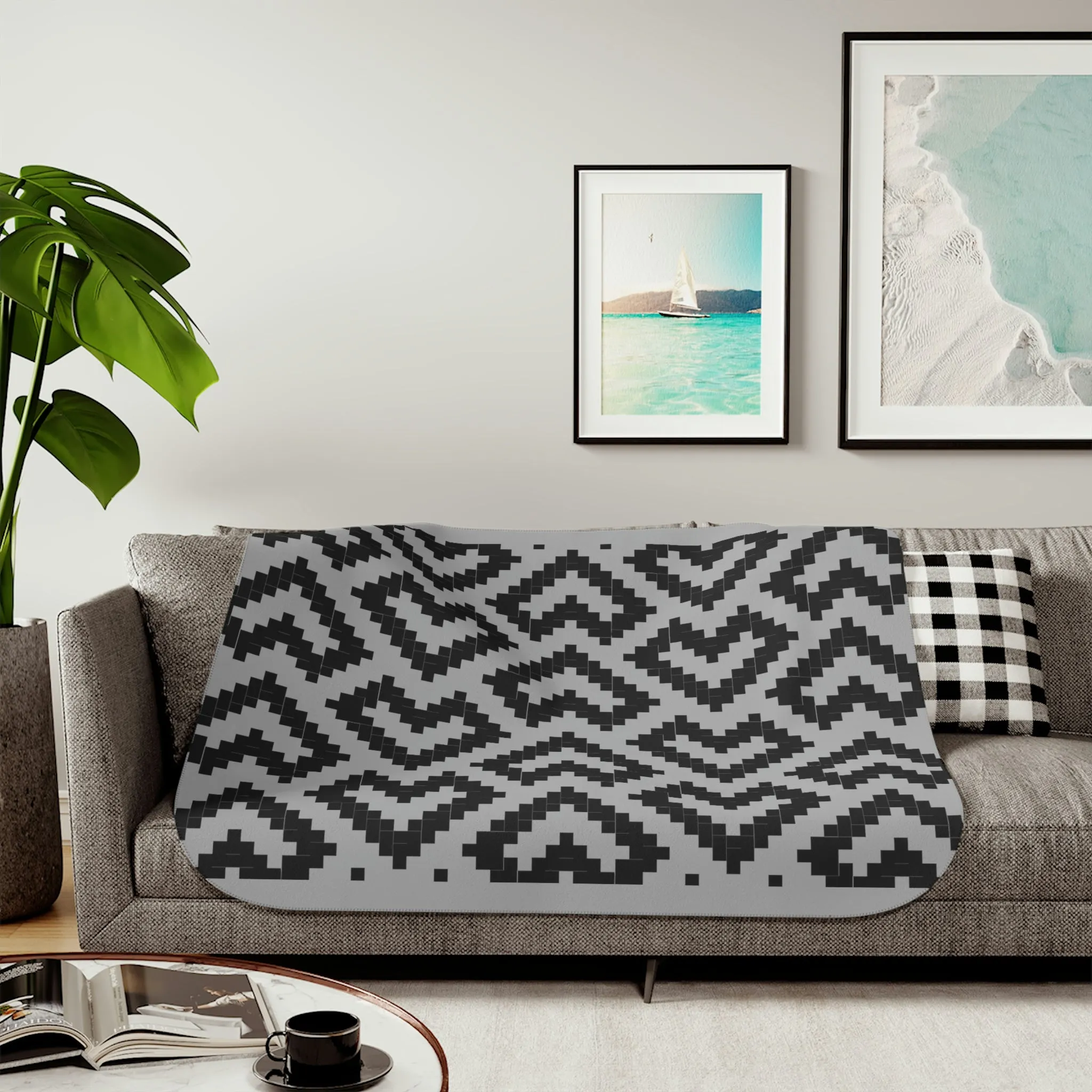 Chief's Heart Sherpa Blanket