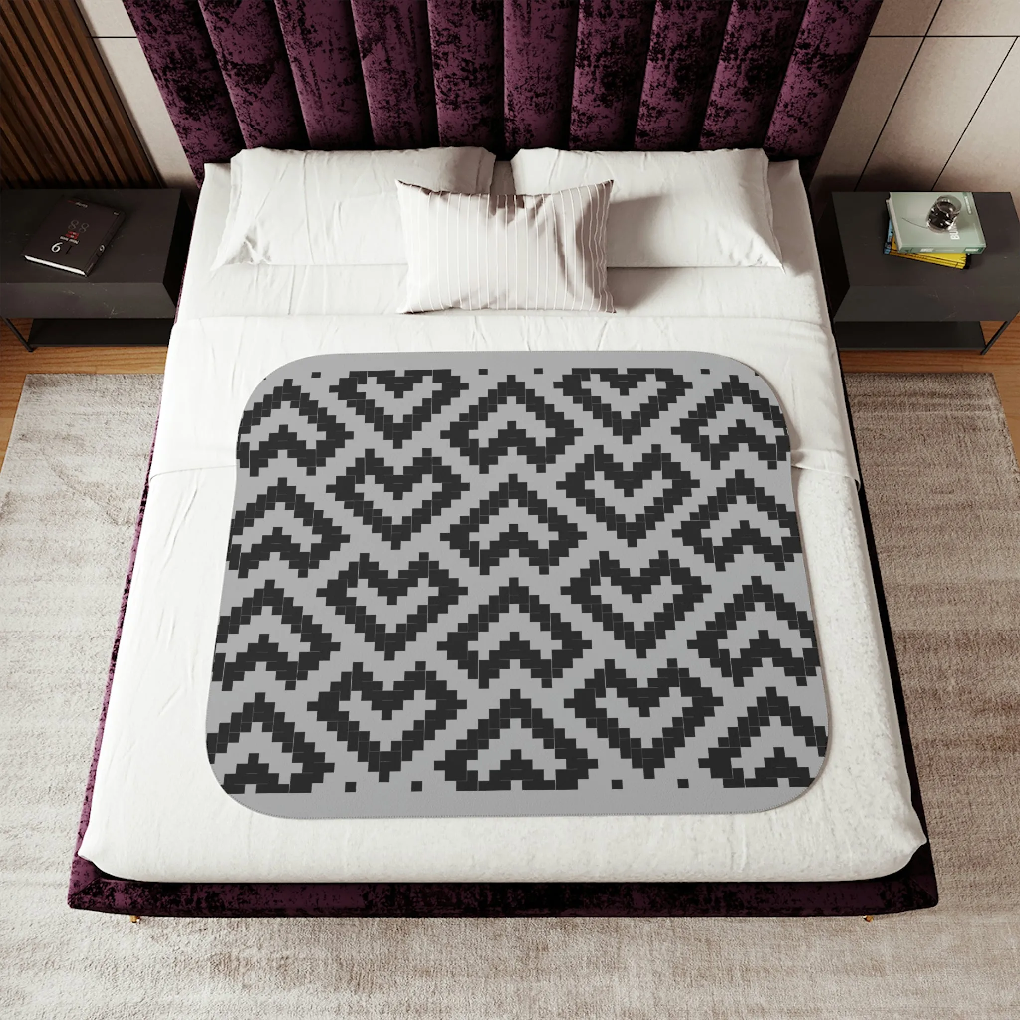 Chief's Heart Sherpa Blanket