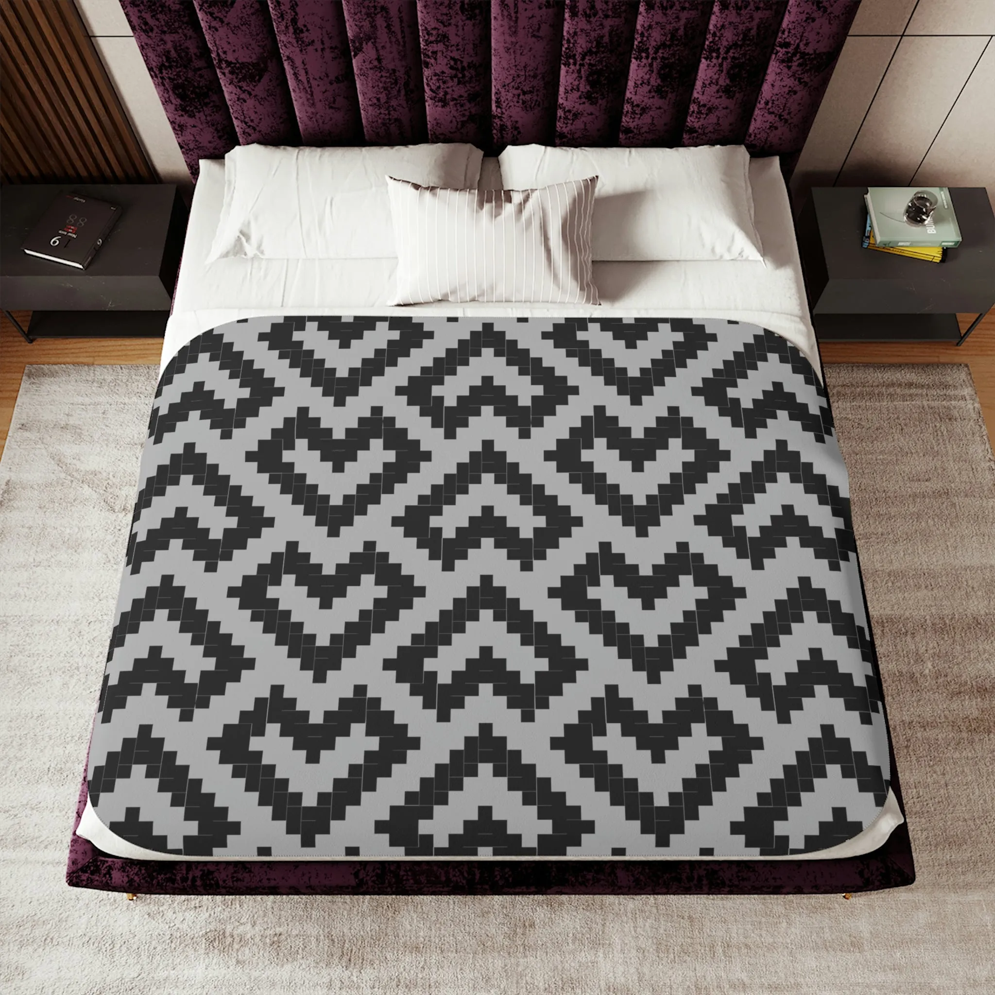 Chief's Heart Sherpa Blanket