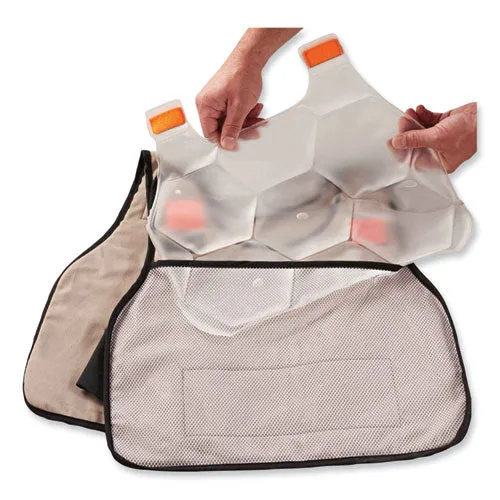 Chill-its 6220 Phase Change Cooling Vest Charge Packs, Small/medium, 12 X 16.25, Ships In 1-3 Business Days
