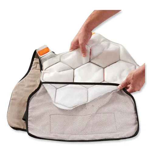 Chill-its 6220 Phase Change Cooling Vest Charge Packs, Small/medium, 12 X 16.25, Ships In 1-3 Business Days
