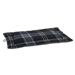 Cosmopolitan Crate Mat | Greystone Tartan Plaid Microvelvet