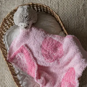 Cotton Candy Strawberry Print Lovey