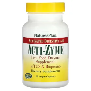 Dietary supplement Natures  Plus Acti-Zyme activated digestive aid 90 vegan capsules