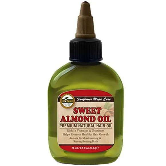 Difeel Sweet Almond Oil Premium Natural Hair Oil 75ml