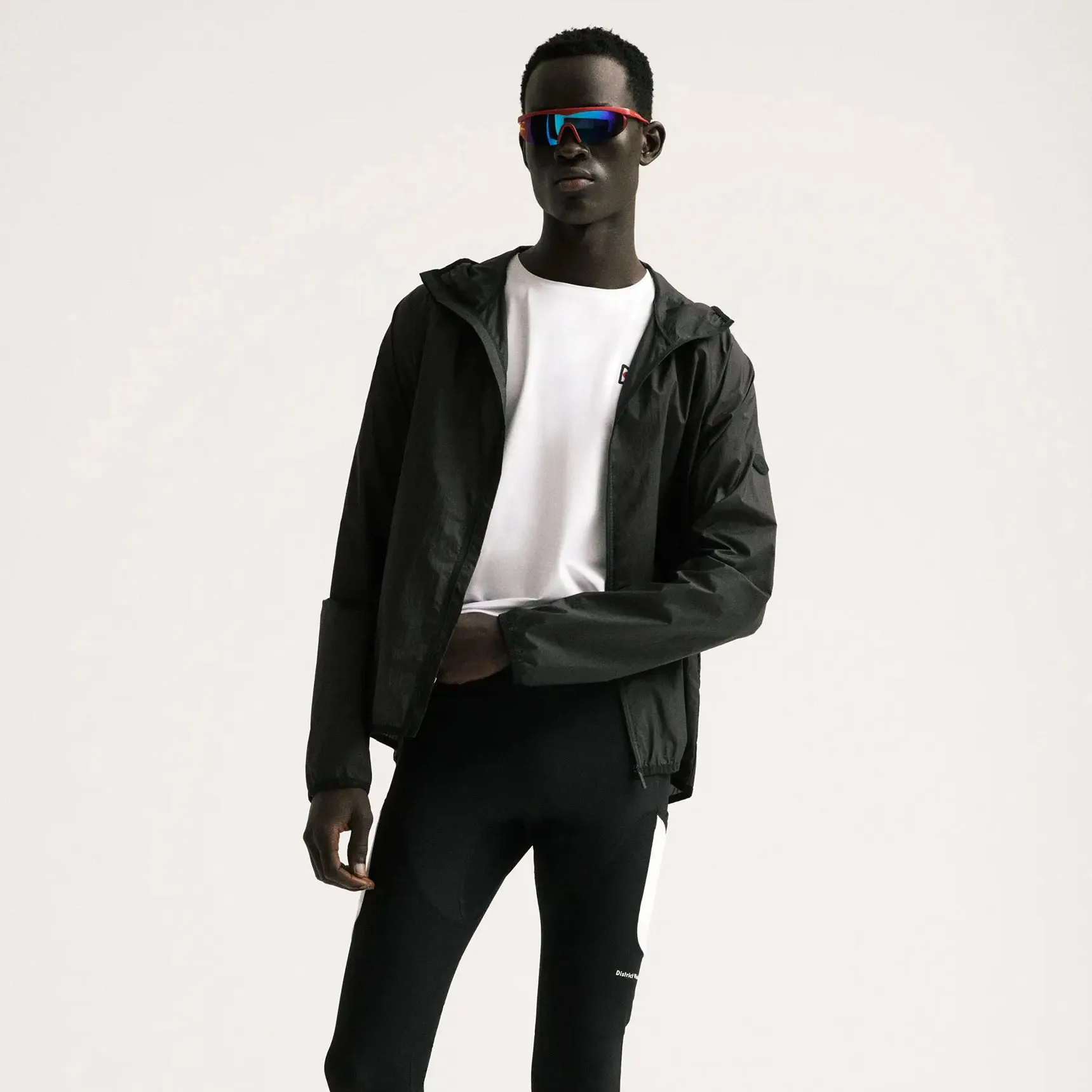District Vision Men's Ultralight DWR Wind Jacket Black