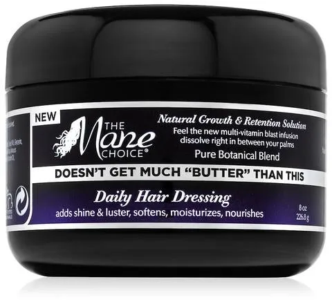Doesn't Get Much "Butter" Than This Daily Hair Dressing by The Mane Choice 8 Oz