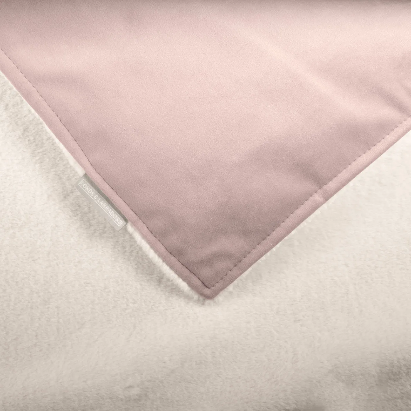 Dog & Puppy Blanket in Blossom Velvet by Lords & Labradors