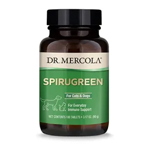 Dr. Mercola SpiruGreen for Cats and Dogs 180 Tablets