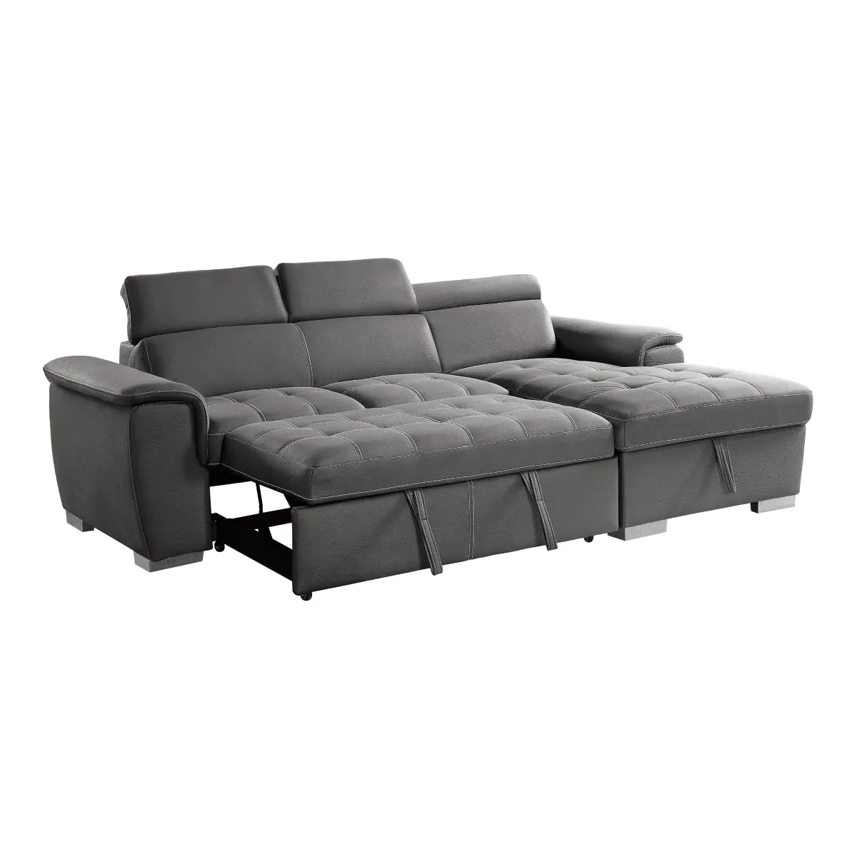 FlexRest Sleeper Sofa w/ Storage Chaise