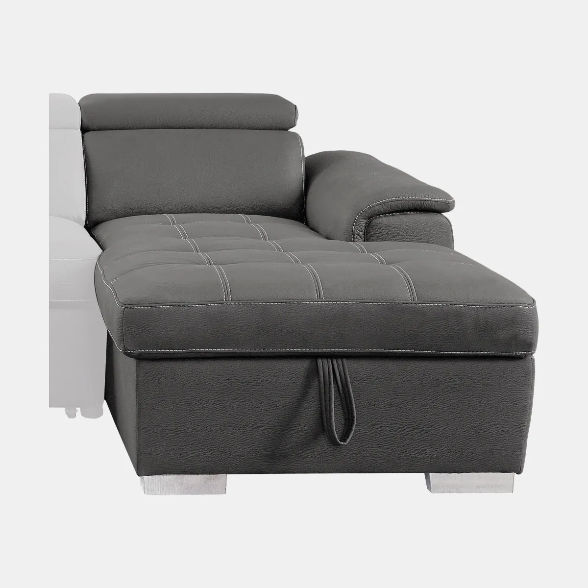 FlexRest Sleeper Sofa w/ Storage Chaise