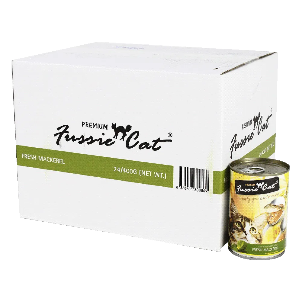 Fussie Cat Fresh Mackerel 400g