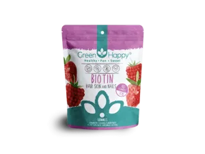Green & Happy Biotin Gummies 4.8 oz