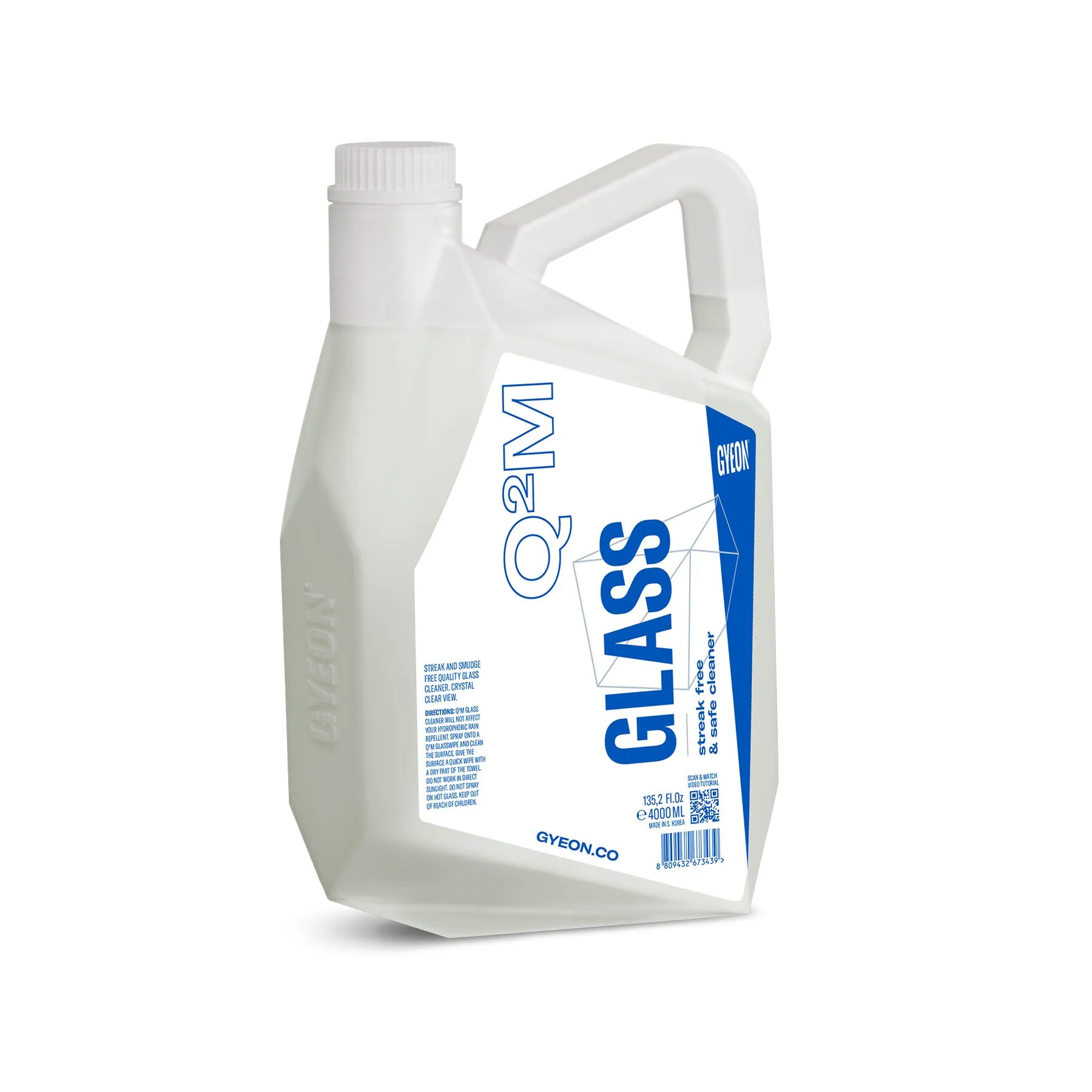 Gyeon Q2M Glass Cleaner - 500mL/4L