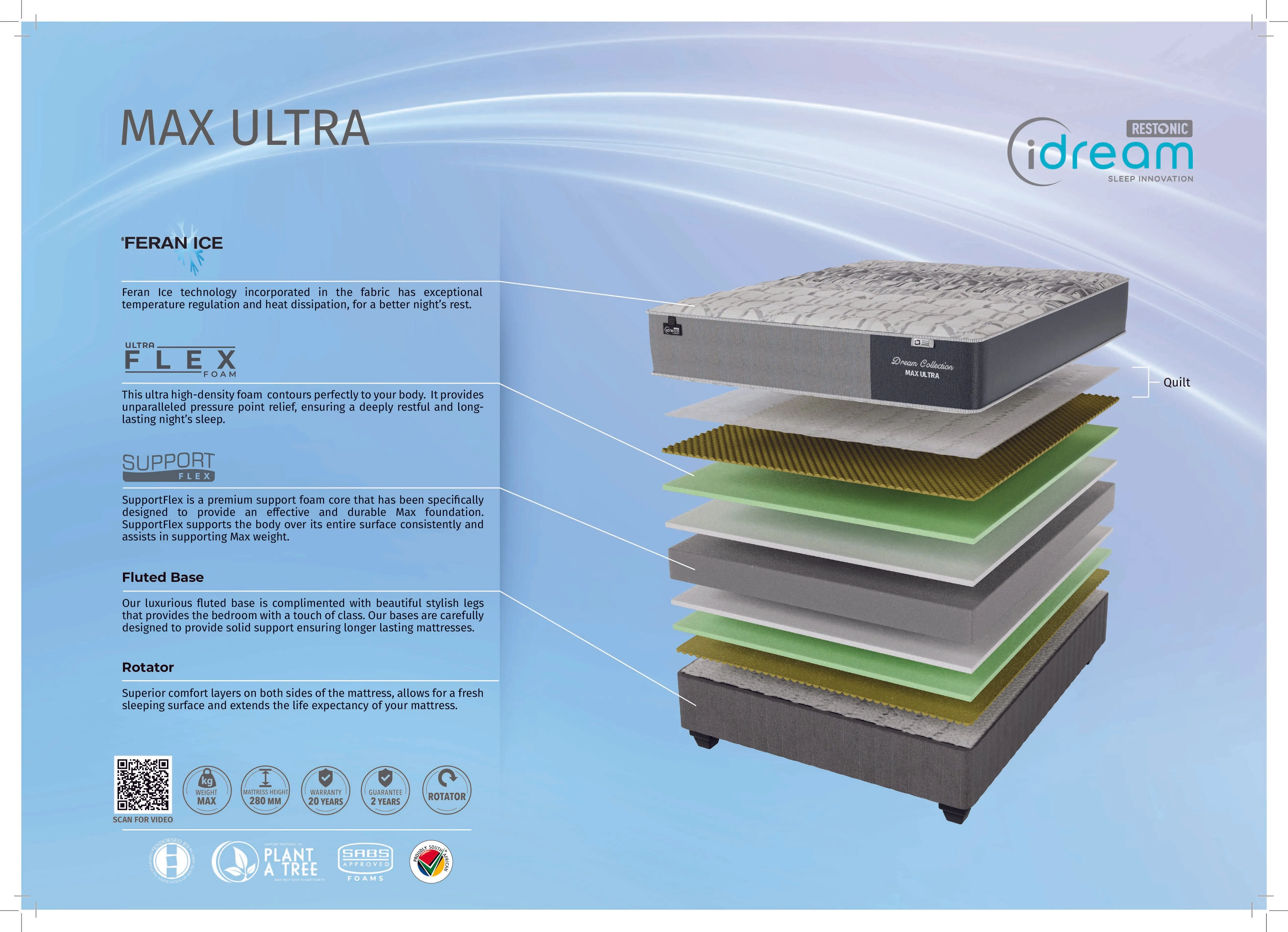 iDream Max Ultra Single Bed