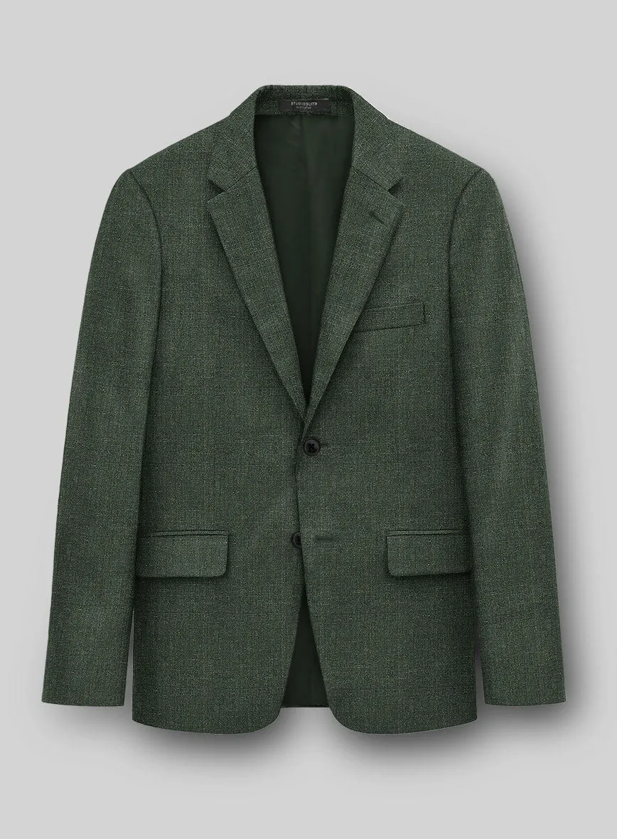 Italian Linen Jade Green Jacket