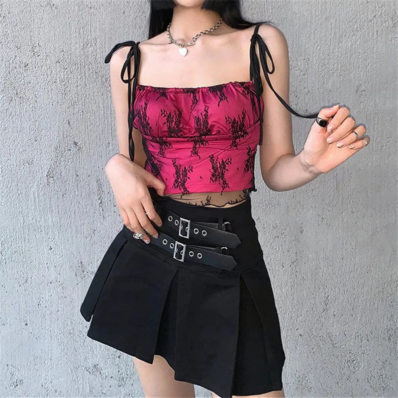 Lace Bow Tank Top