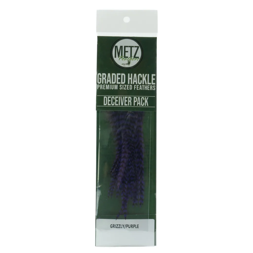 Metz Hackle Deceiver/Streamer Pack