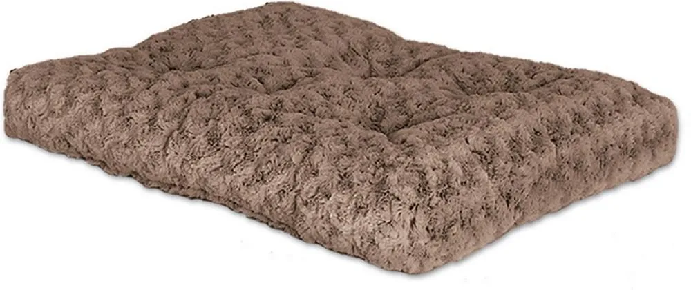 MidWest Quiet Time Ombre Swirl Mocha Pet Bed (35" x 25")
