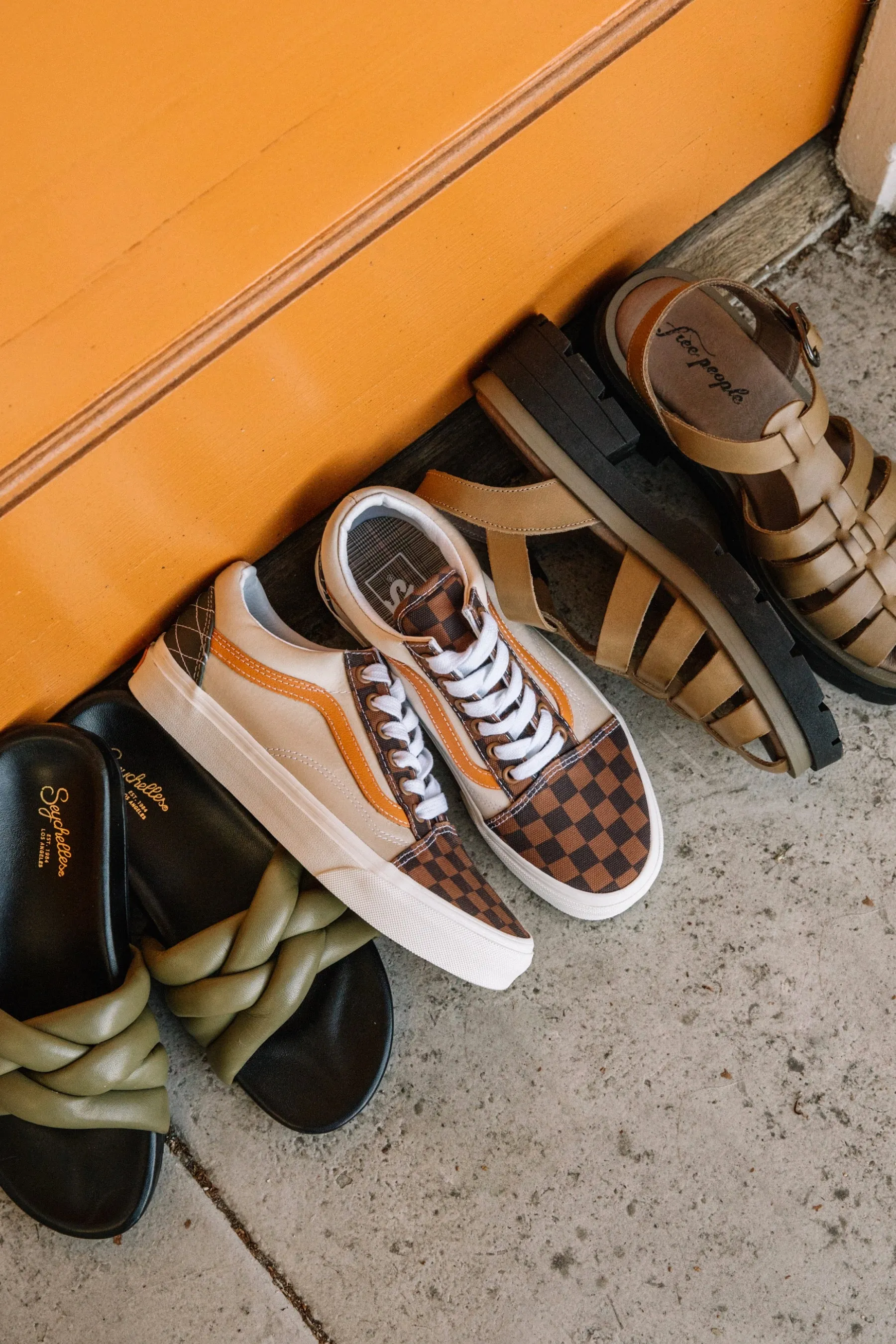 Mixed Utility Checkerboard Old Skool