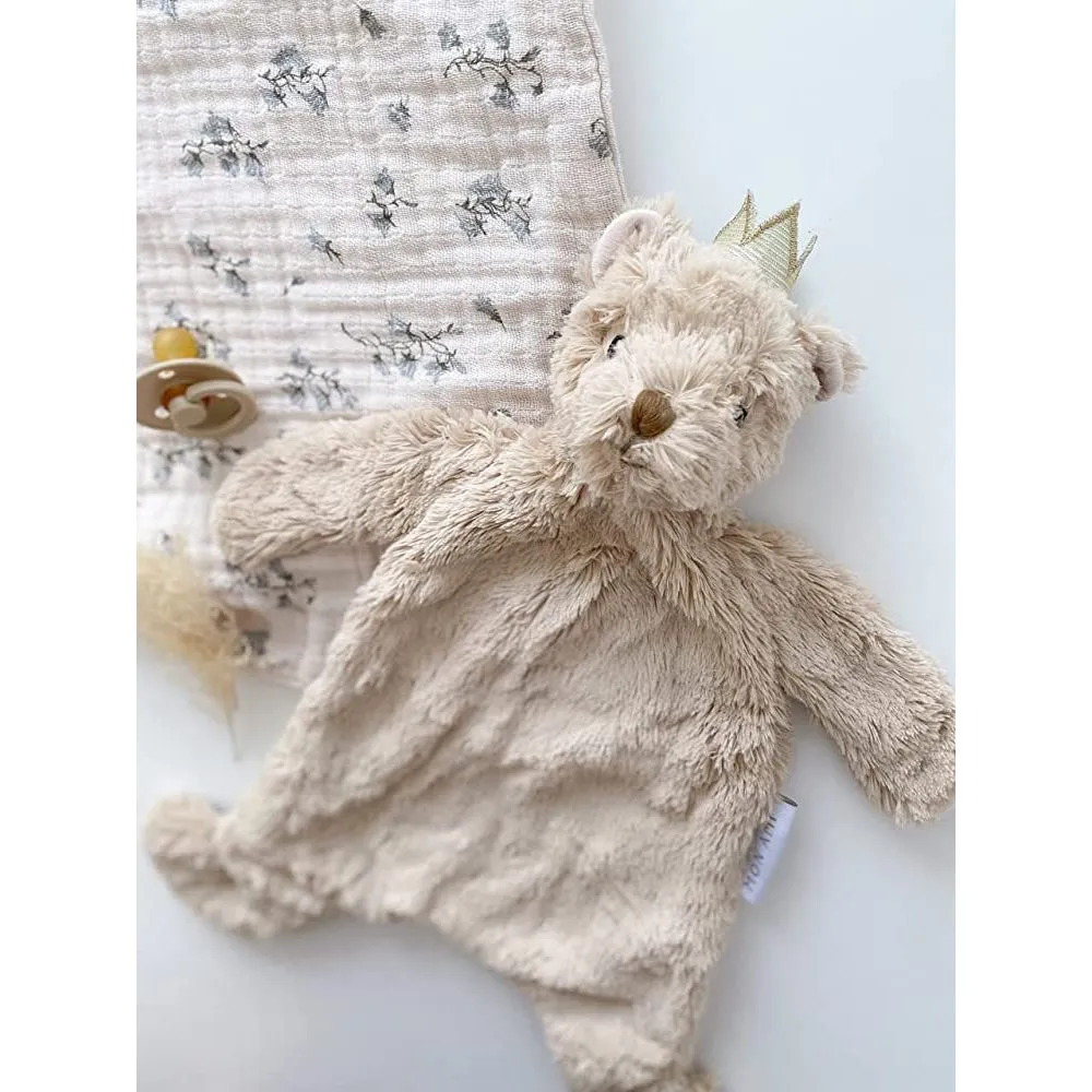 Mon Ami Prince Bear Plush Security Blankie