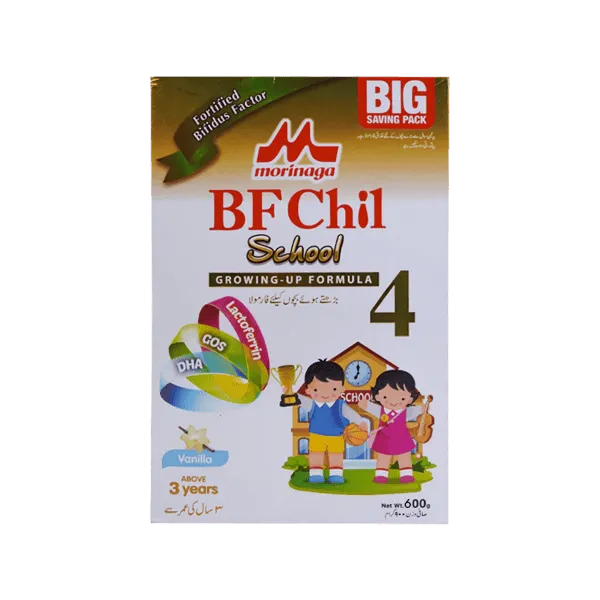 MORINAGA BF-CHIL 4 VANILLA SCHOOL GROWING UP FORMULA 600G