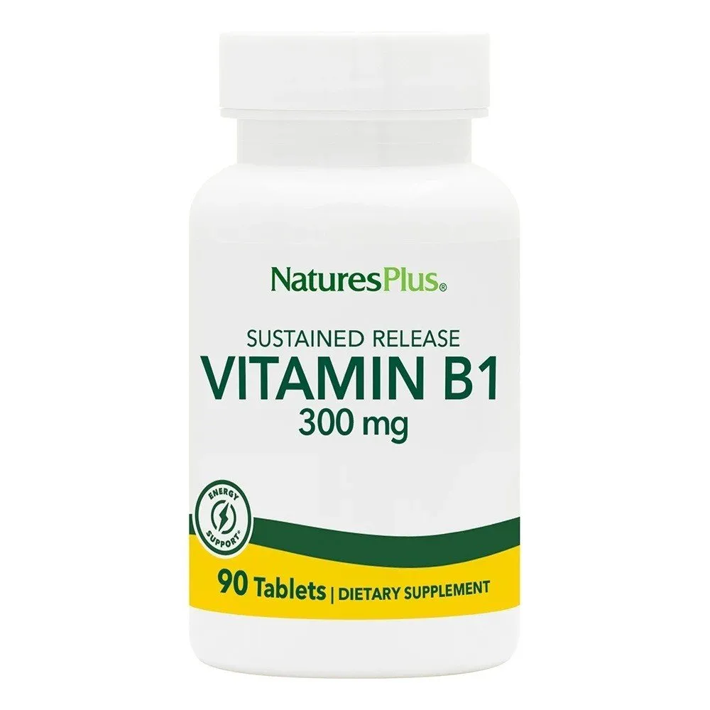 Nature's Plus Vitamin B-1 300mg Time Release 90 Tablet