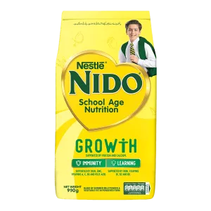 NESTLE NIDO SCHOOL AGE NUTRITION GROWTH 990G