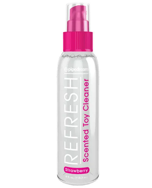 Refresh Toy Cleaner - 4 Oz Strawberry