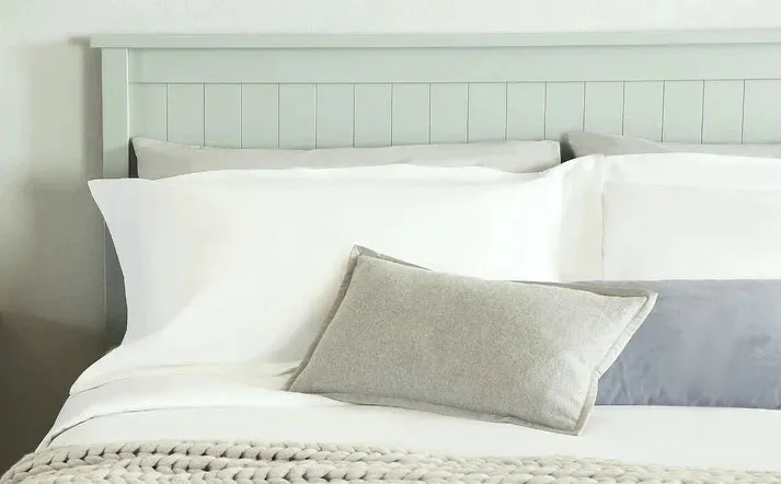 Simply Wooden Bed Without Storage in Grey Matt Finish