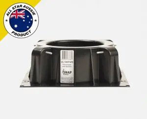 Snap Floor Waste Ultra Low Cast In Fire Collar