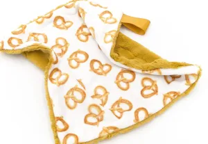 Sugar   Maple Pretzel Minky Lovey