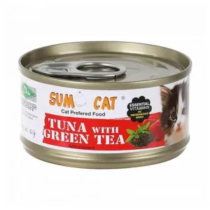 Sumo Cat Tuna with Green Tea Jelly 80g