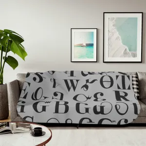 Syllabary Sherpa Blanket