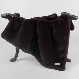 The Divine Plus Dog Blanket - Espresso