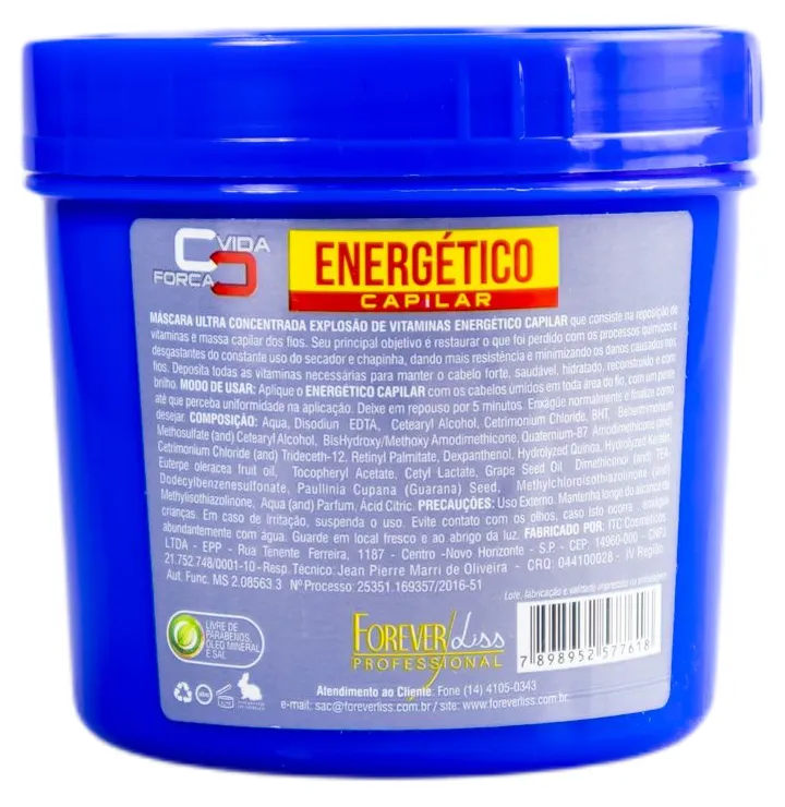 Ultra Concentrated Capillary Energy Vitamin Explosion Mask 240g - Forever Liss
